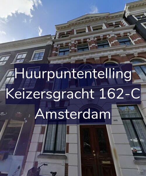 Foto gevel Huurpuntentelling voor Keizersgracht 162-C, Amsterdam