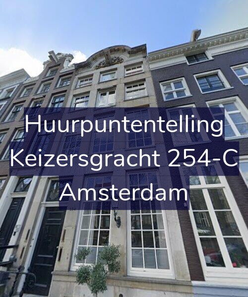 Foto gevel Huurpuntentelling voor Keizersgracht 254-C, Amsterdam