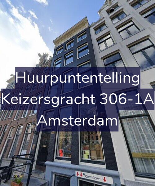 Foto gevel Huurpuntentelling voor Keizersgracht 306-1A, Amsterdam