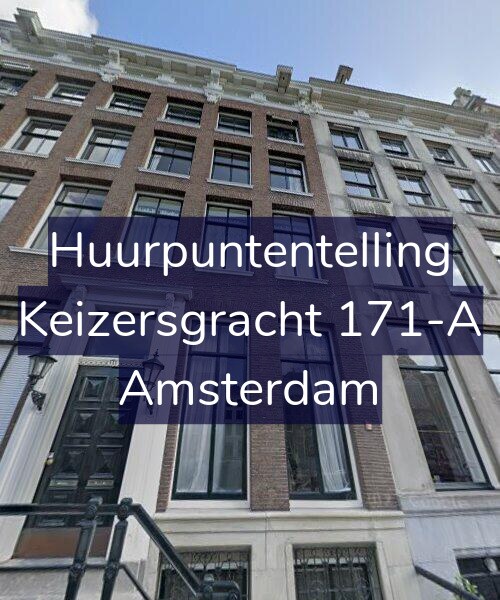 Foto gevel Huurpuntentelling voor Keizersgracht 171-A, Amsterdam