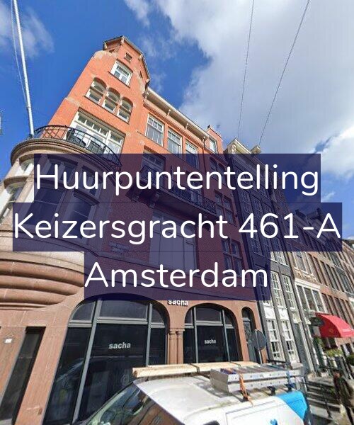 Foto gevel Huurpuntentelling voor Keizersgracht 461-A, Amsterdam