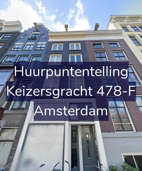 Foto gevel Huurpuntentelling voor Keizersgracht 478-F, Amsterdam