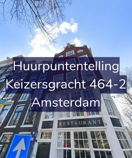 Foto gevel Huurpuntentelling voor Keizersgracht 464-2, Amsterdam