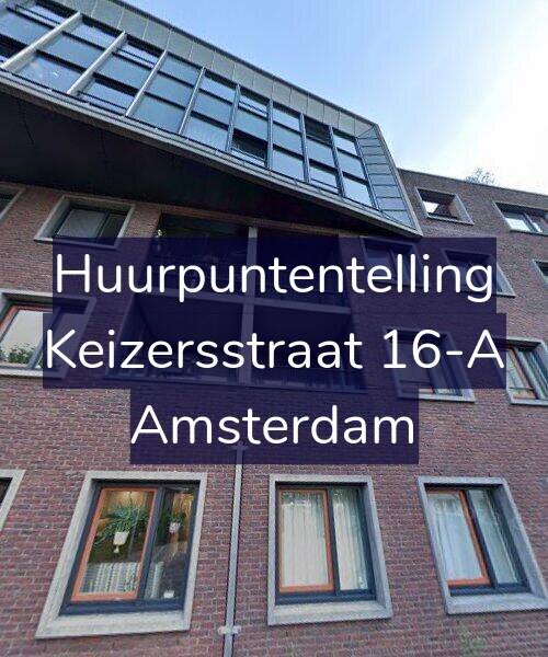 Foto gevel Huurpuntentelling voor Keizersstraat 16-A, Amsterdam
