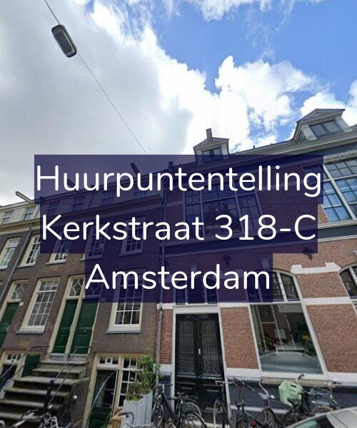 Foto gevel Huurpuntentelling voor Kerkstraat 318-C, Amsterdam