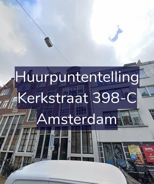 Foto gevel Huurpuntentelling voor Kerkstraat 398-C, Amsterdam