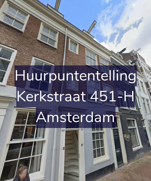 Foto gevel Huurpuntentelling voor Kerkstraat 451-H, Amsterdam