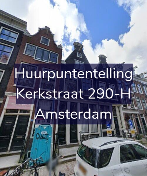 Foto gevel Huurpuntentelling voor Kerkstraat 290-H, Amsterdam