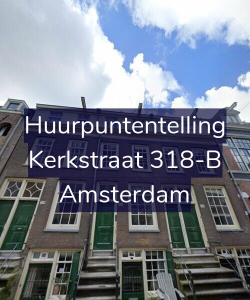 Foto gevel Huurpuntentelling voor Kerkstraat 318-B, Amsterdam
