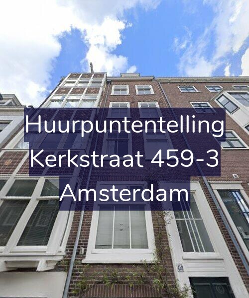 Foto gevel Huurpuntentelling voor Kerkstraat 459-3, Amsterdam