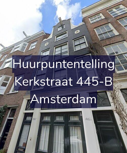 Foto gevel Huurpuntentelling voor Kerkstraat 445-B, Amsterdam