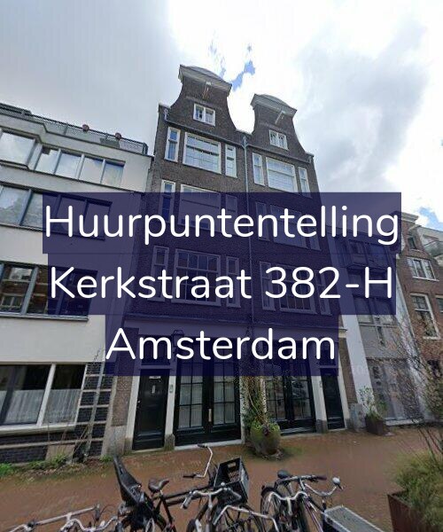 Foto gevel Huurpuntentelling voor Kerkstraat 382-H, Amsterdam