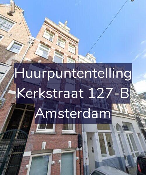 Foto gevel Huurpuntentelling voor Kerkstraat 127-B, Amsterdam
