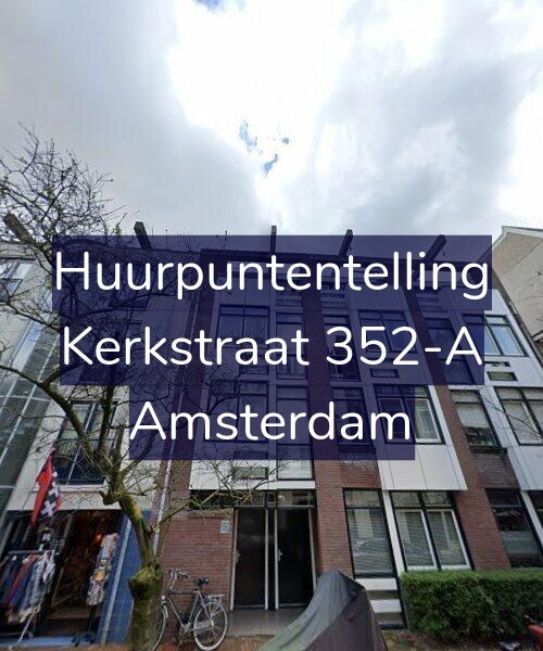 Foto gevel Huurpuntentelling voor Kerkstraat 352-A, Amsterdam