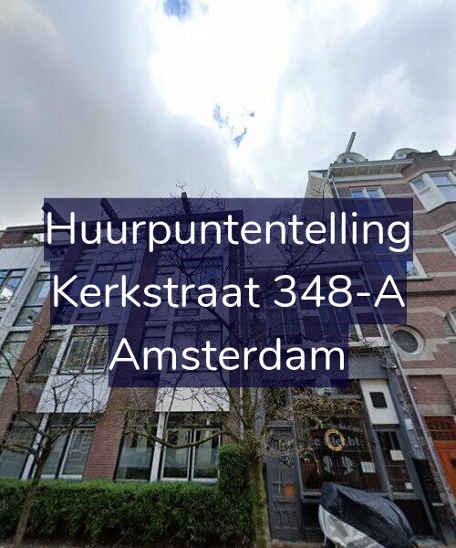 Foto gevel Huurpuntentelling voor Kerkstraat 348-A, Amsterdam