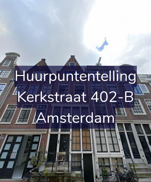 Foto gevel Huurpuntentelling voor Kerkstraat 402-B, Amsterdam