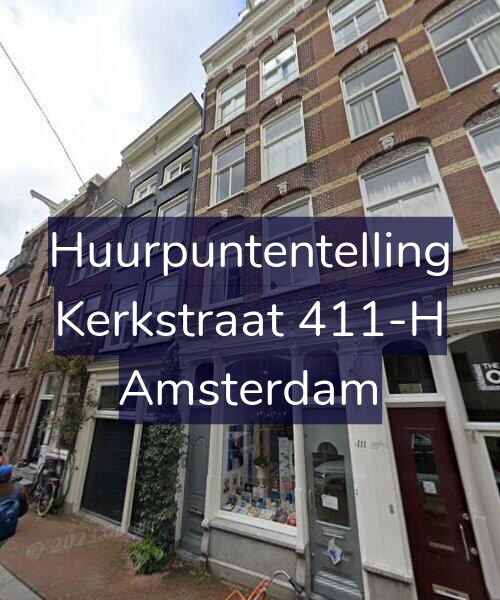Foto gevel Huurpuntentelling voor Kerkstraat 411-H, Amsterdam