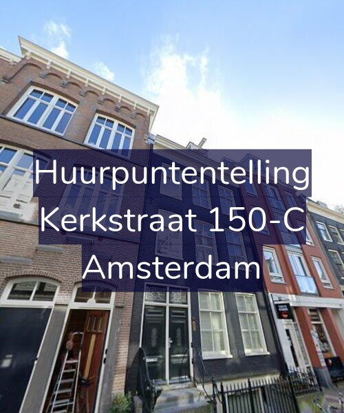 Foto gevel Huurpuntentelling voor Kerkstraat 150-C, Amsterdam