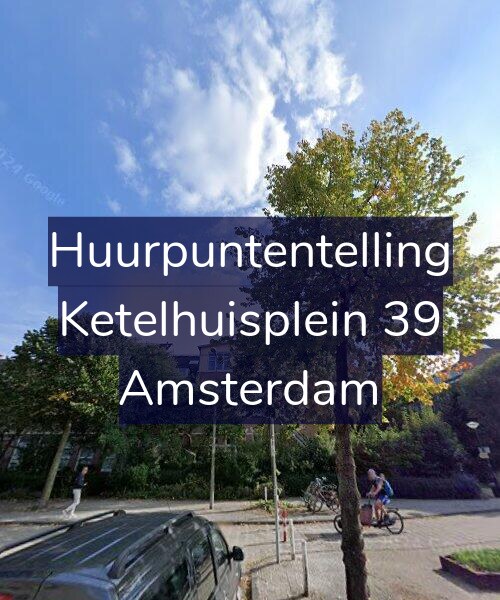 Foto gevel Huurpuntentelling voor Ketelhuisplein 39, Amsterdam