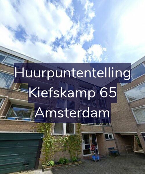 Foto gevel Huurpuntentelling voor Kiefskamp 65, Amsterdam