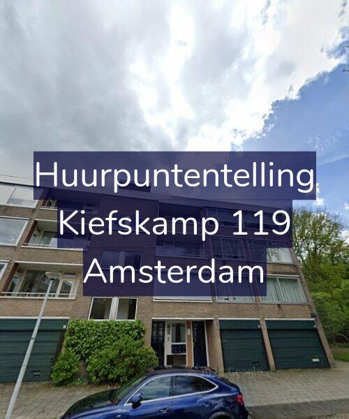 Foto gevel Huurpuntentelling voor Kiefskamp 119, Amsterdam