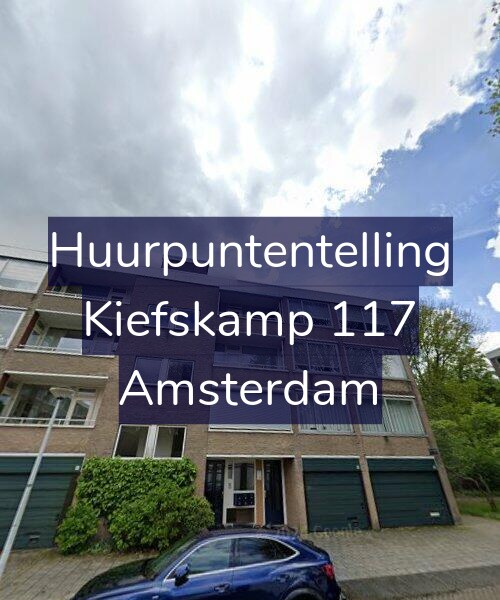 Foto gevel Huurpuntentelling voor Kiefskamp 117, Amsterdam