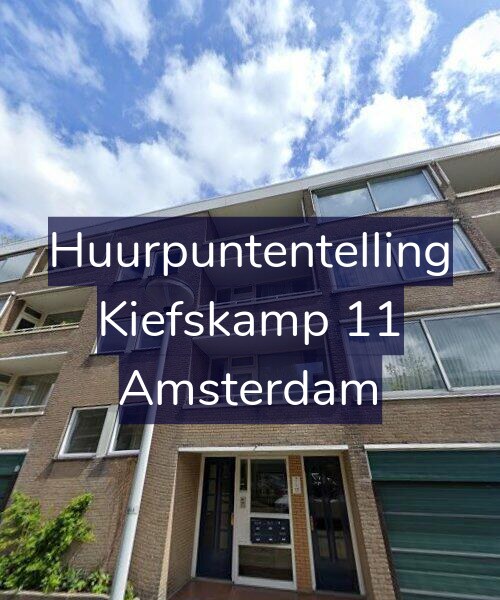 Foto gevel Huurpuntentelling voor Kiefskamp 11, Amsterdam