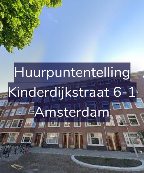 Foto gevel Huurpuntentelling voor Kinderdijkstraat 6-1, Amsterdam