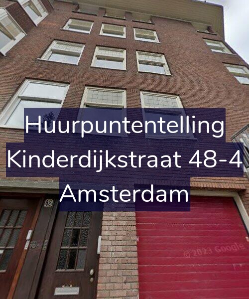 Foto gevel Huurpuntentelling voor Kinderdijkstraat 48-4, Amsterdam