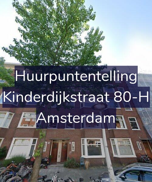 Foto gevel Huurpuntentelling voor Kinderdijkstraat 80-H, Amsterdam