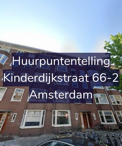 Foto gevel Huurpuntentelling voor Kinderdijkstraat 66-2, Amsterdam