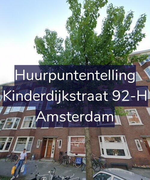 Foto gevel Huurpuntentelling voor Kinderdijkstraat 92-H, Amsterdam