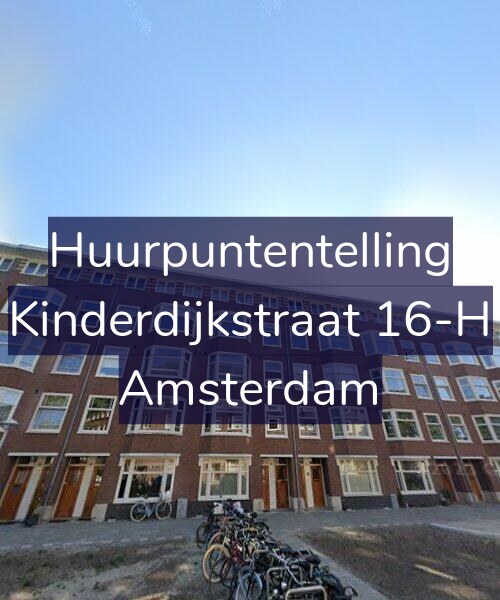 Foto gevel Huurpuntentelling voor Kinderdijkstraat 16-H, Amsterdam