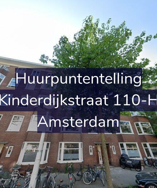 Foto gevel Huurpuntentelling voor Kinderdijkstraat 110-H, Amsterdam