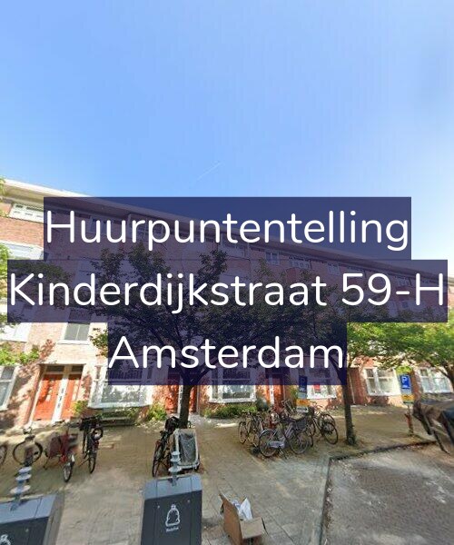 Foto gevel Huurpuntentelling voor Kinderdijkstraat 59-H, Amsterdam