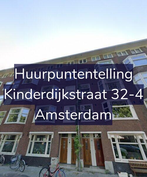 Foto gevel Huurpuntentelling voor Kinderdijkstraat 32-4, Amsterdam