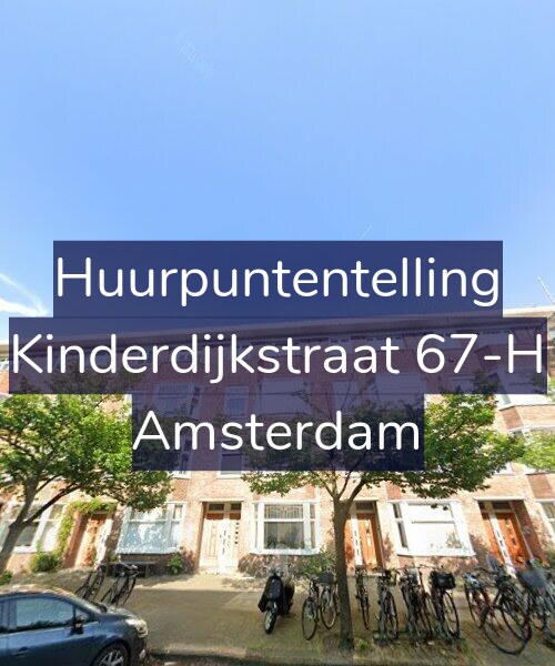 Foto gevel Huurpuntentelling voor Kinderdijkstraat 67-H, Amsterdam
