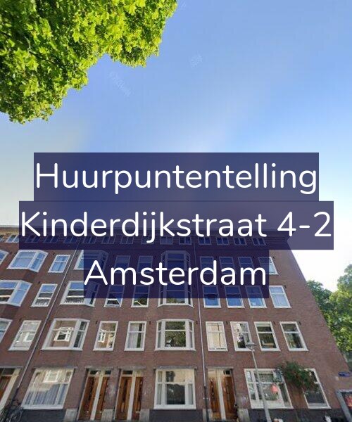Foto gevel Huurpuntentelling voor Kinderdijkstraat 4-2, Amsterdam