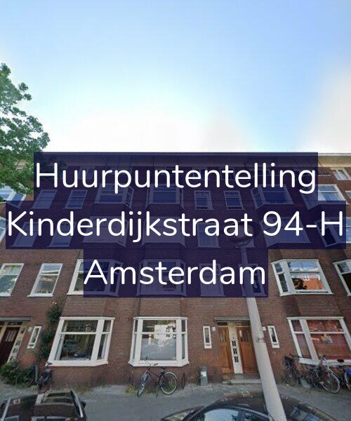 Foto gevel Huurpuntentelling voor Kinderdijkstraat 94-H, Amsterdam