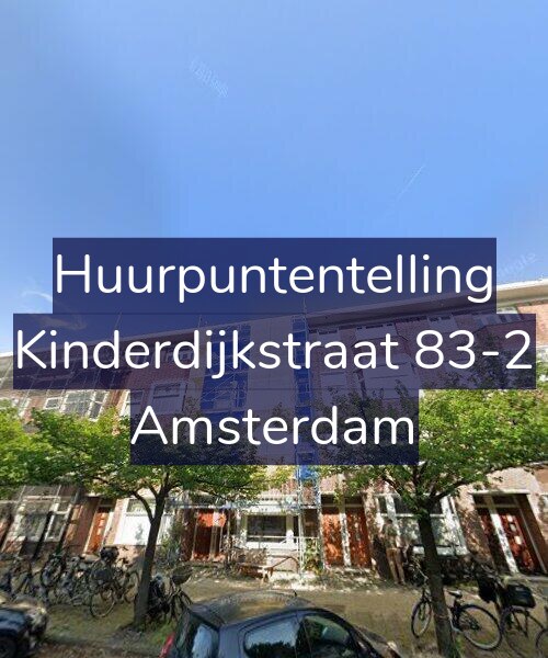 Foto gevel Huurpuntentelling voor Kinderdijkstraat 83-2, Amsterdam