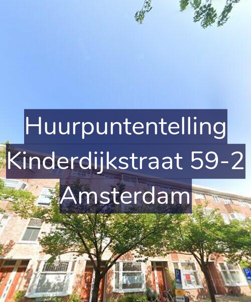 Foto gevel Huurpuntentelling voor Kinderdijkstraat 59-2, Amsterdam