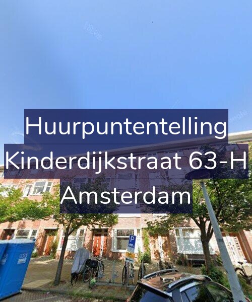 Foto gevel Huurpuntentelling voor Kinderdijkstraat 63-H, Amsterdam