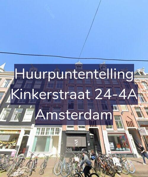 Foto gevel Huurpuntentelling voor Kinkerstraat 24-4A, Amsterdam