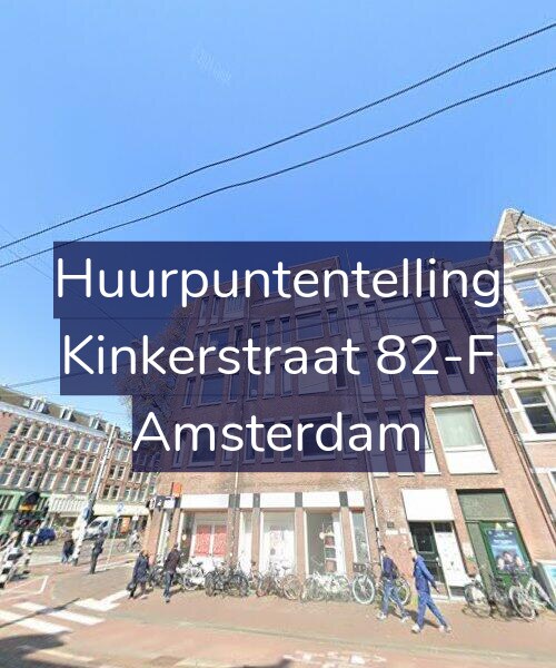 Foto gevel Huurpuntentelling voor Kinkerstraat 82-F, Amsterdam