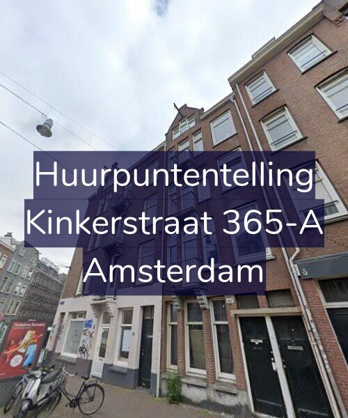 Foto gevel Huurpuntentelling voor Kinkerstraat 365-A, Amsterdam