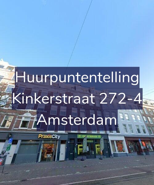 Foto gevel Huurpuntentelling voor Kinkerstraat 272-4, Amsterdam