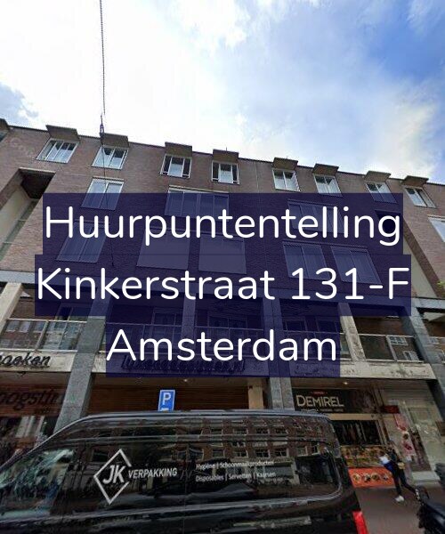 Foto gevel Huurpuntentelling voor Kinkerstraat 131-F, Amsterdam