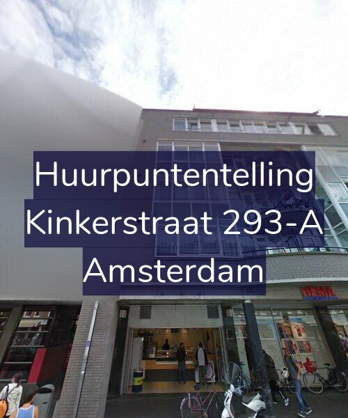 Foto gevel Huurpuntentelling voor Kinkerstraat 293-A, Amsterdam
