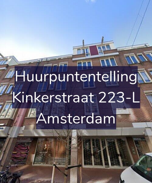 Foto gevel Huurpuntentelling voor Kinkerstraat 223-L, Amsterdam