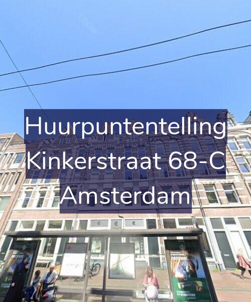 Foto gevel Huurpuntentelling voor Kinkerstraat 68-C, Amsterdam